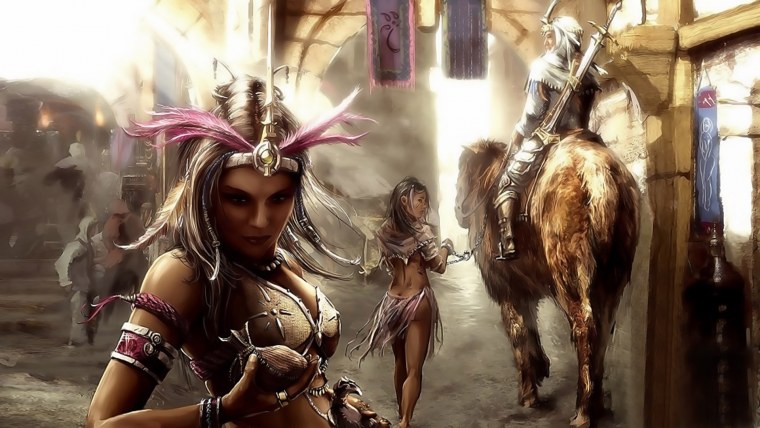 Фэнтези рабыня