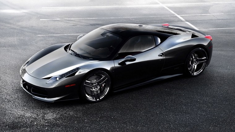 Ferrari 458 черная