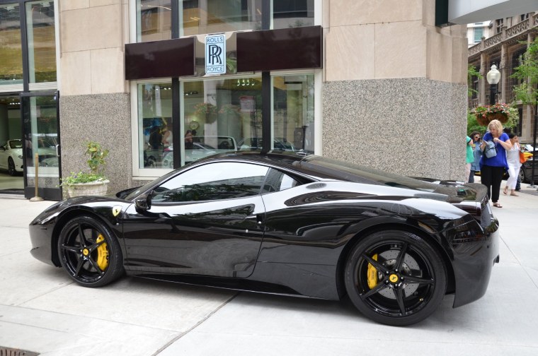 Феррари 458 Italia Black