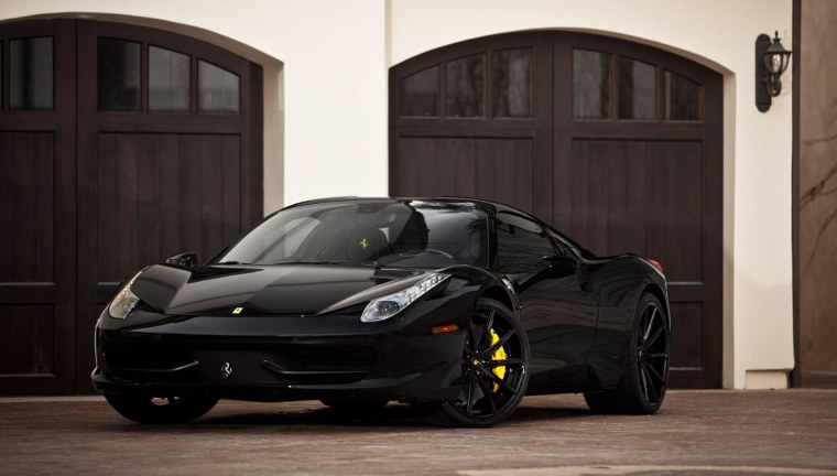 Феррари 458 Italia Black