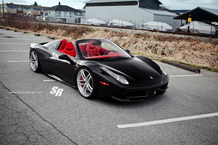 Ferrari 458 Spider Black