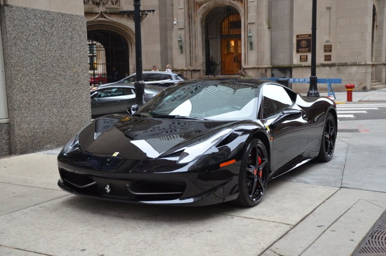 Ferrari 458 черная