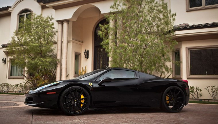 Ferrari 458 черная