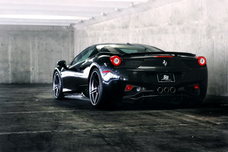 Феррари 458 серая