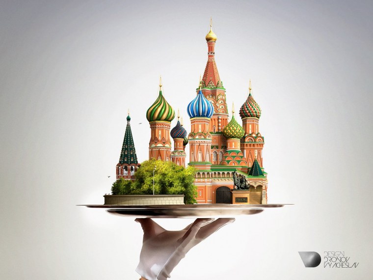 Василий Блаженный собор вектор