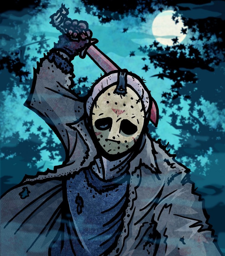 Джейсон Вурхис пятница 13 арт