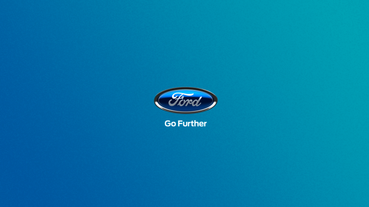 Обои Форд логотип