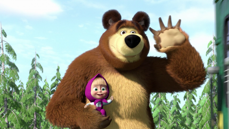 Медведь из м ф Маша и медведь