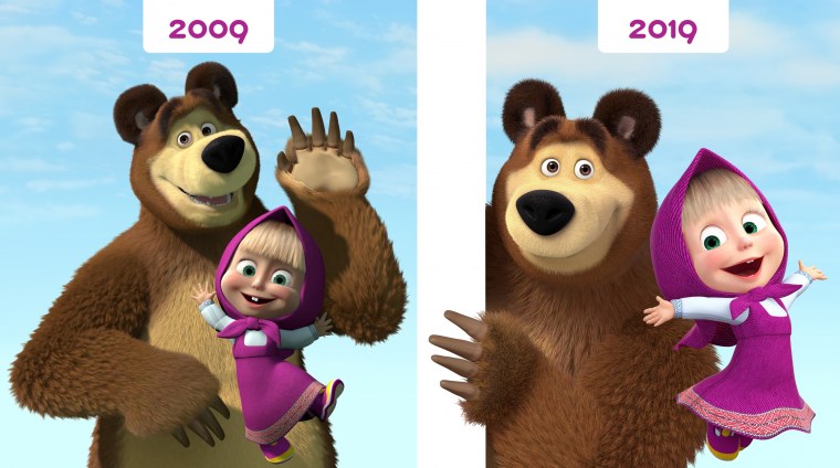Маша и медведь 2009-2019