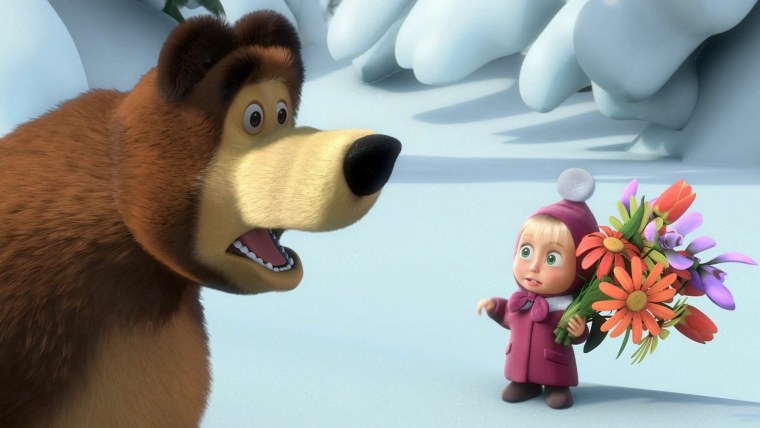 Маша и медведь Эскимос