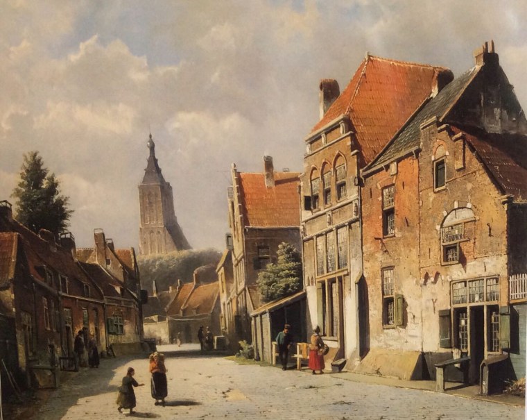 Ян Вермеер городской пейзаж