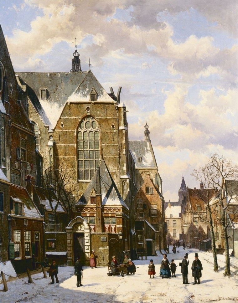 Художник Willem Koekkoek