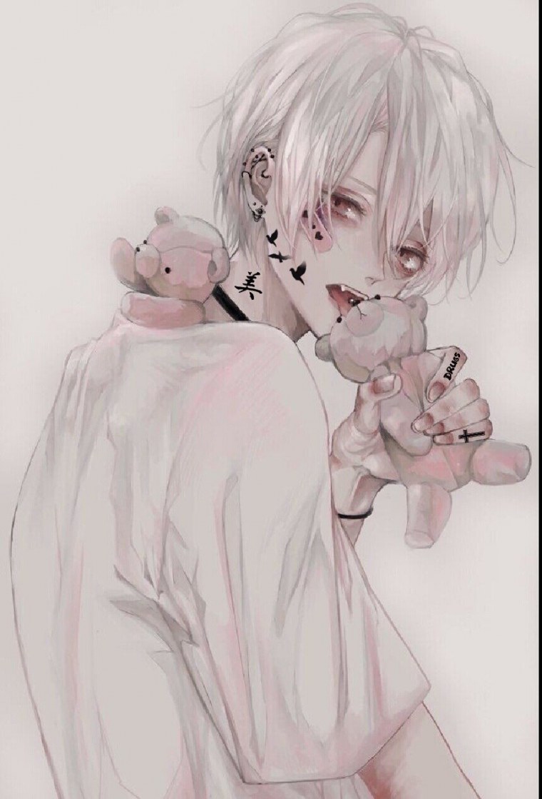 Аниме Омега кун альбинос