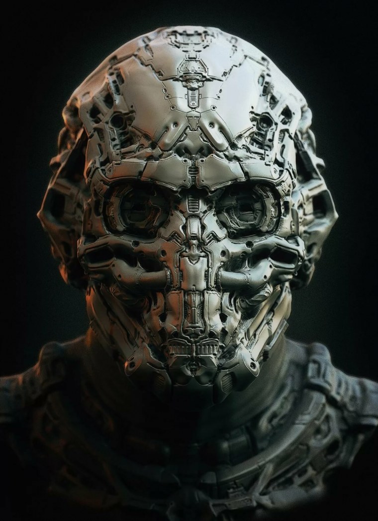 Киберпанк биороботы