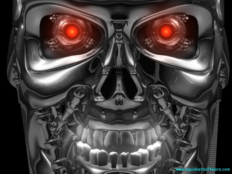 Человек наполовину робот