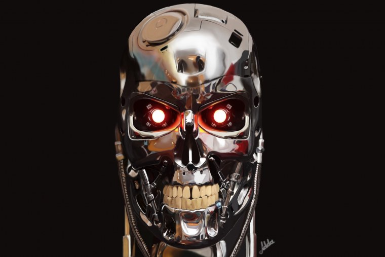 Терминатор т 800 голова