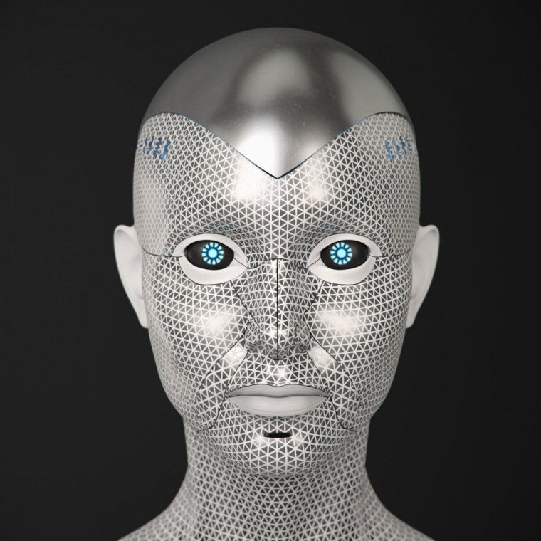 Лицо киборга