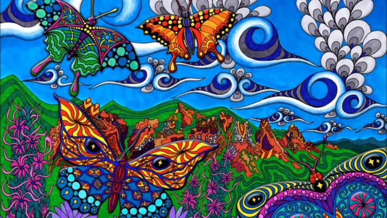 Психоделический пейзаж