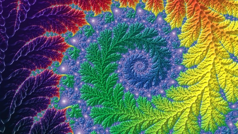 Узоры из фракталов