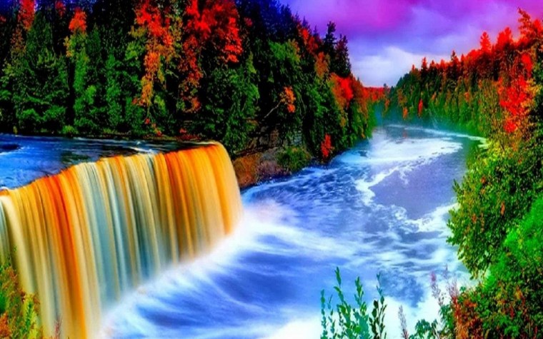 Яркий пейзаж