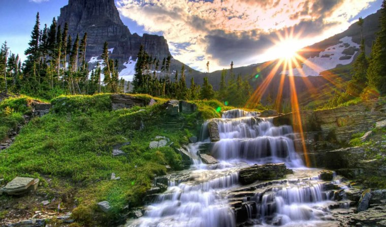 Ночной Нью-Йорк мост