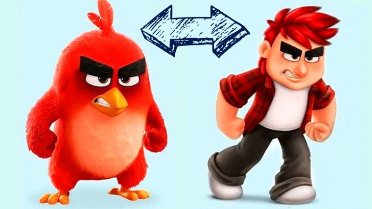 Современные мультяшные герои