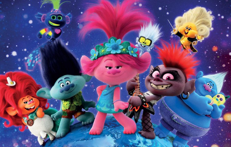 Тролли Розочка и Цветан