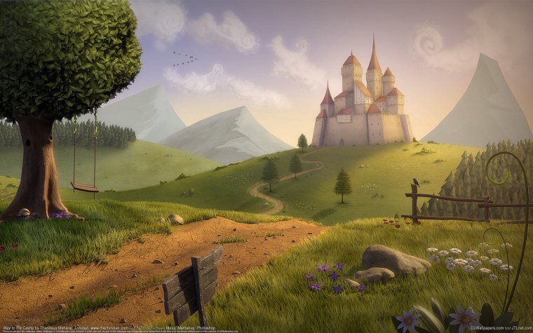 Сказочный фон