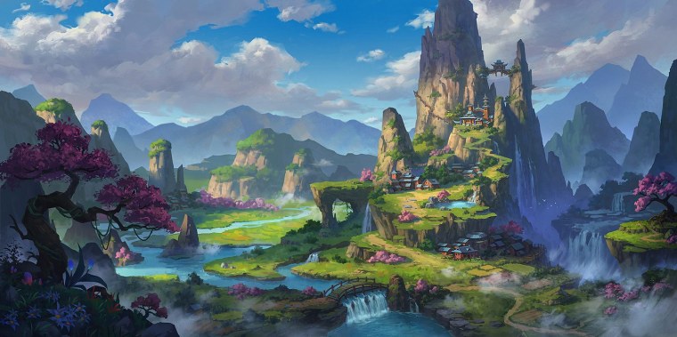 Горы Грузии вектор