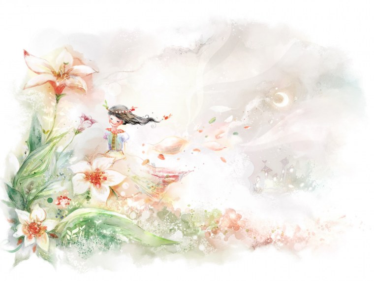 Акварельный фон для фотошопа