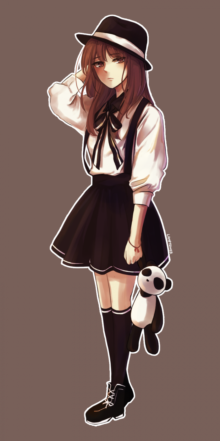 Скетч девушки в полный рост