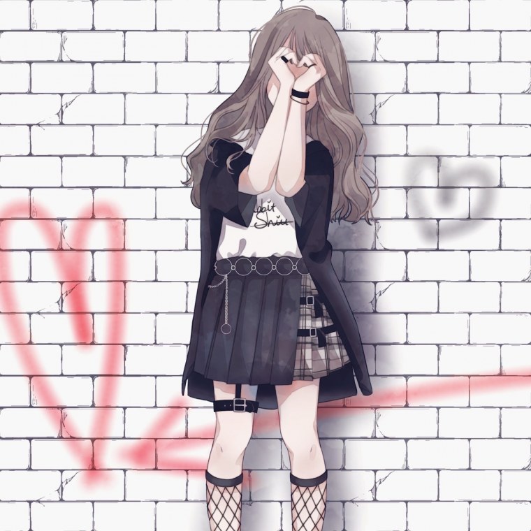 Аниме девочки модные