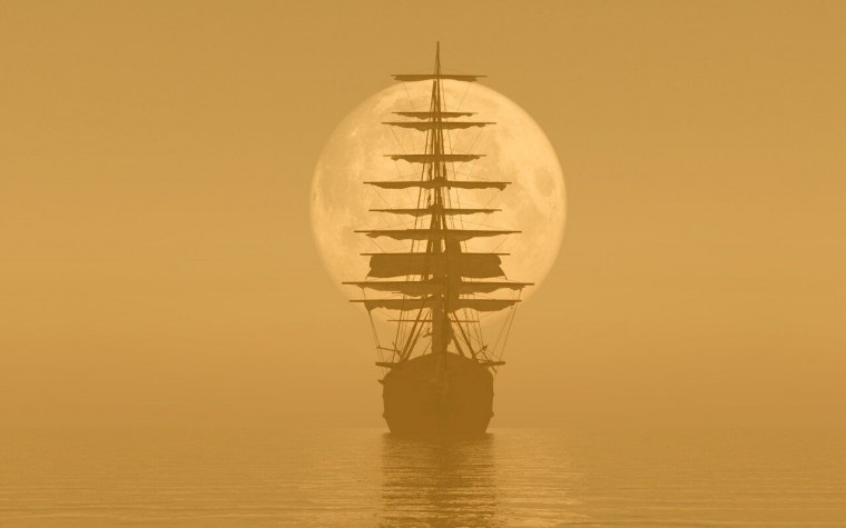 Заставка на рабочий стол корабль