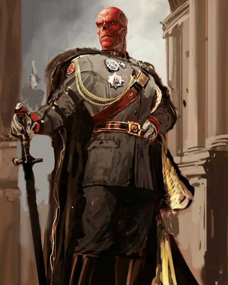 Красный череп Марвел 1610