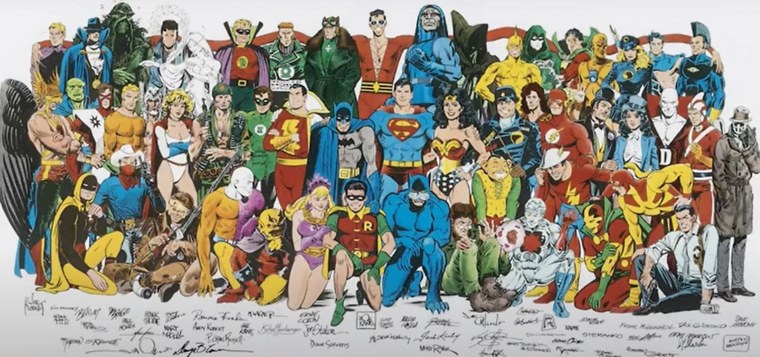 Супергерои плакат