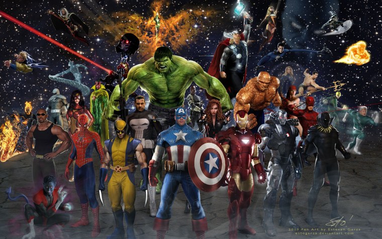 Marvel команда супергероев