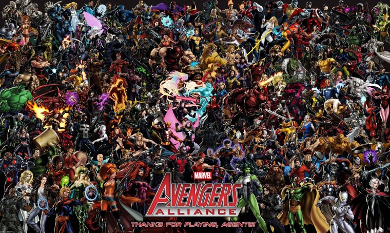Avengers all Heroes