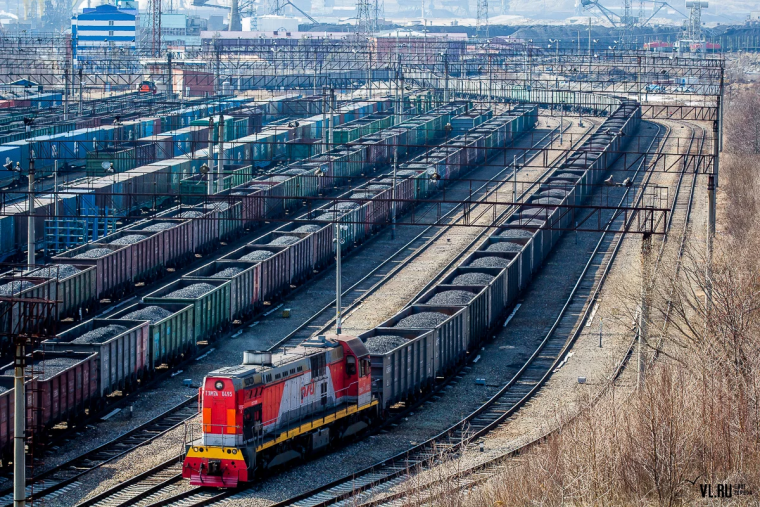 Грузовая станция РЖД