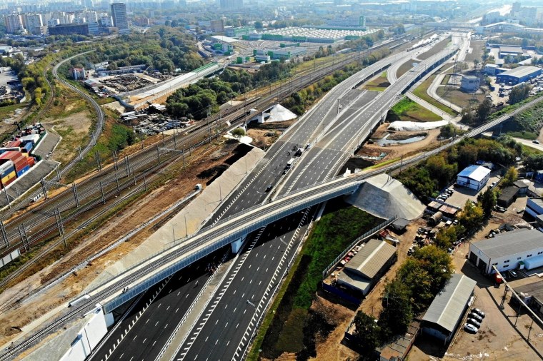 Ночная Москва дорога