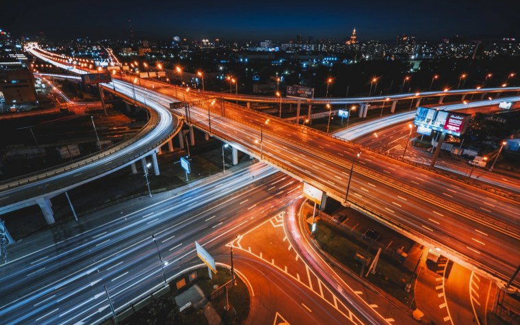 Развязка Ленинградское шоссе МКАД