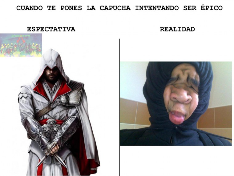 Ассасин на аву Мем