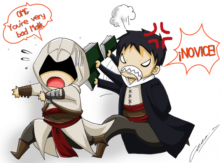 Альтаир и Малик мемы