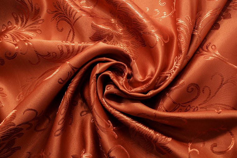 Красивая шёлковая ткань