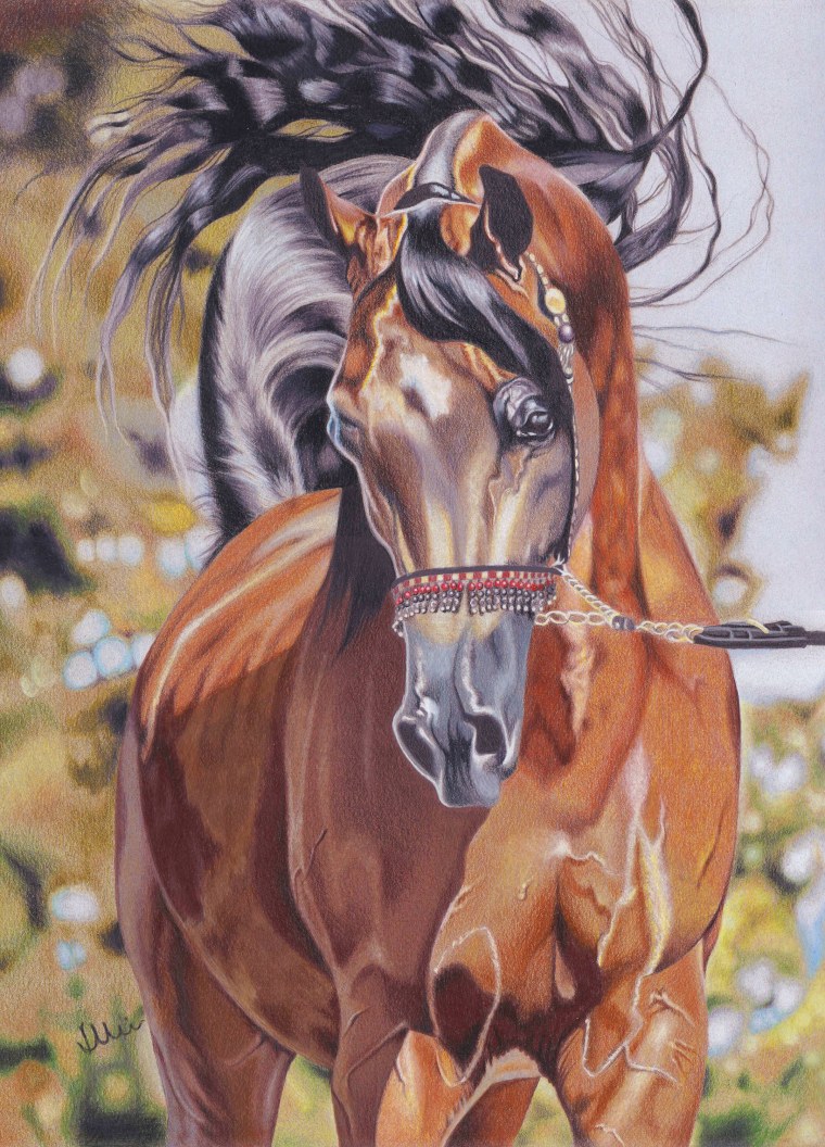 Картина лошади