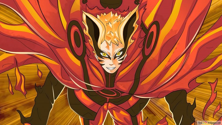 Наруто в режиме Девятихвостого