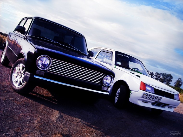 ВАЗ 2106 тюнинговый зелёный