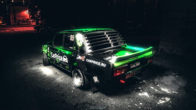 Тюнингованный ВАЗ 2105