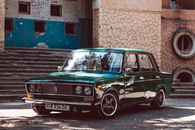 Жига белая ВАЗ 2107