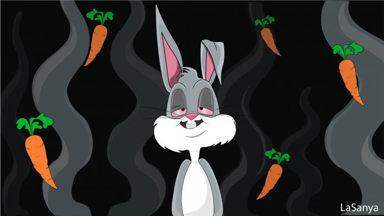 Обои на айфон кролик