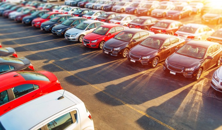 Много автомобилей